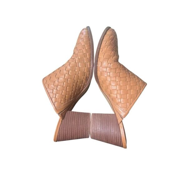 Madewell the Harper braided leather chunky mule clog sz 9 - Picture 4 of 8